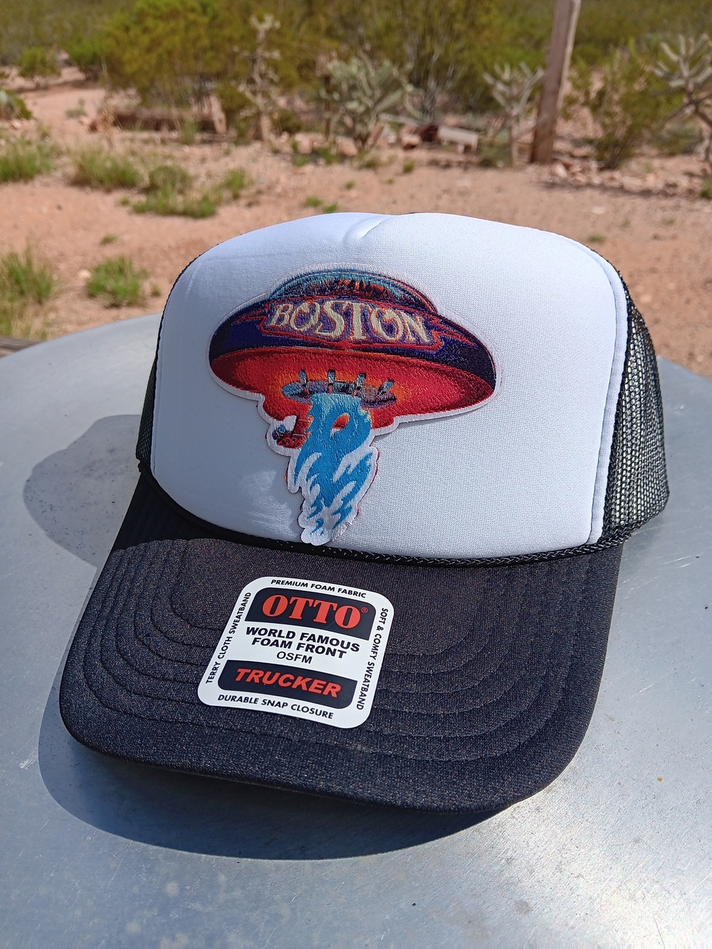 Boston Band Trucker Hat Otto